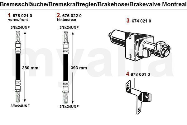 Bremsschläuche/BKR