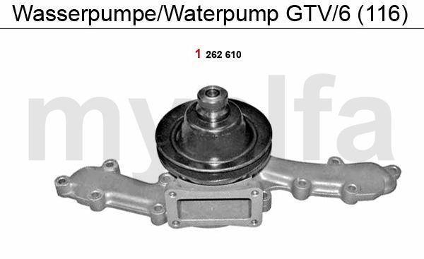 Wasserpumpe GTV/6
