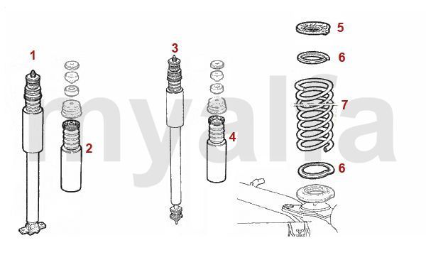 SHOCK ABSORBER 6-Cyl.