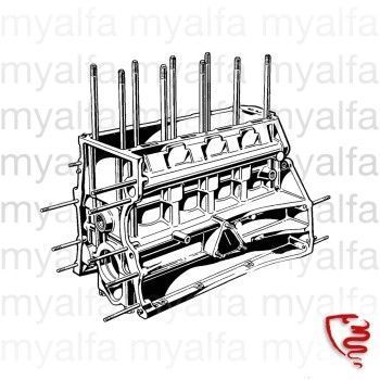 Motorblock 1300 2.Serie mit Ölfilterpatrone gebraucht