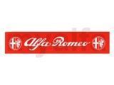 Aufkleber Batterie Alfa Romeo rot/weiß