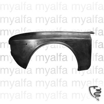 FRONT WING GT BERTONE SERIES 1 STEEL LEFT