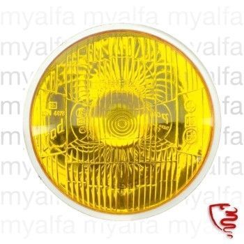 INNER HEADLIGHT CARELLO 102/106 SPRINT, 106 SPIDER, MONTREAL, ZAGATO, YELLOW