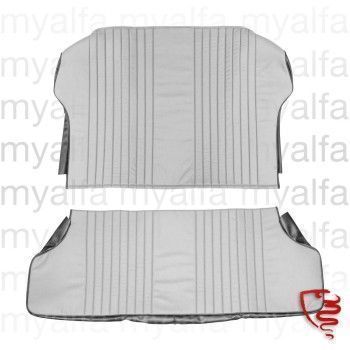 REAR SEAT COVER GT JUNIOR 1300/1600 FROM 1966 UP TO 69 VINYL SKAI,BLACK/GRAY 572/663 