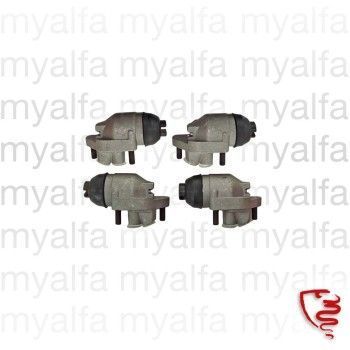SET WHEEL BRAKE CYLINDER      (750/101) FRONT, 2-BRAKE SHOE, 1"