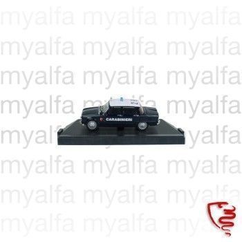ALFA ROMEO GIULIA CARABINIERI 1970, BLACK-WHITE, 1:43       PROGETTO