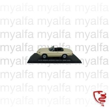 ALFA ROMEO SPIDER DUETTO 1600 1966, BEIGE, 1:43 MAXI CAR    