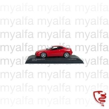 Minichamps Alfa Romeo GTV 916  - 2004 - red - innen schwarz Maßstab 1:43