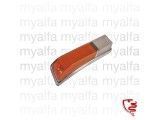 INDICATOR LENSE GT BERTONE 1970-77 ORANGE/WHITE FRONT RIGHT CARELLO