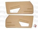 SET INNER DOOR TRIM PANELS SPIDER 1978-89 VINYL BEIGE ORIGNAL SET INNER DOOR TRIM PANELS SPIDER 1978-89 VINYL BEIGE ORIGNAL
