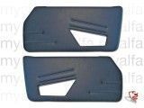 SET INNER DOOR TRIM PANELS SPIDER 1978-89 VINYL DARK BLUE SET INNER DOOR TRIM PANELS SPIDER 1978-89 VINYL DARK BLUE