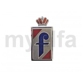 Pininfarina Emblem seitlich   mit separater Krone