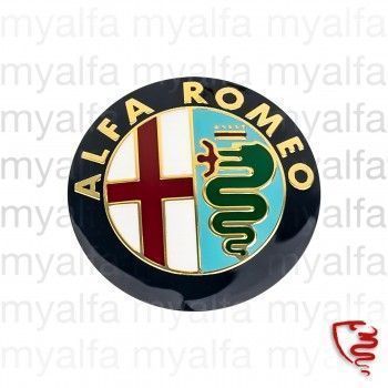 Alfa Romeo embleem voor naaf