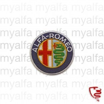 Opnaai embleem Alfa Romeo