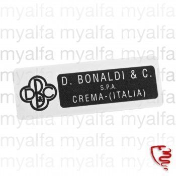 Sticker Bonaldi/Crema  rembekrachtiger , zilver