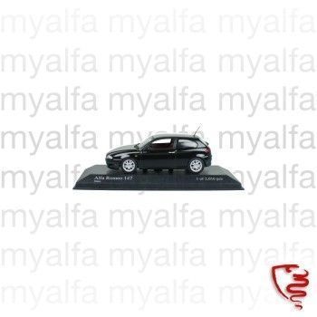 Minichamps Alfa Romeo 147     - 2001 - black, Schaal 1:43  