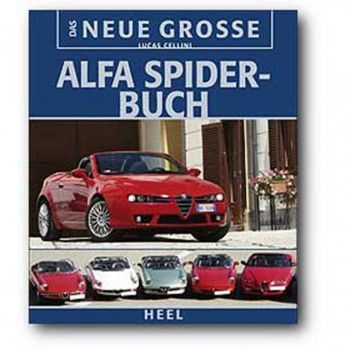 Het grote boek Alfa Spider  geïllustreerd met gekleurde foto's (128)