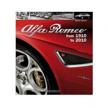 Boek  "Alfa Romeo 1910-2010" van M.Tabucchi, Editione G.Nada 320 Seiten, engels