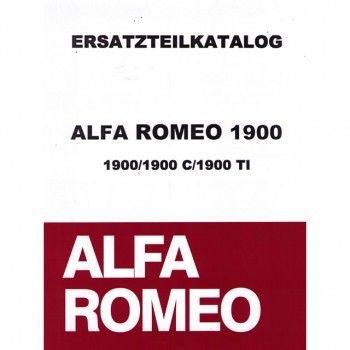 Onderdelenboek  AR 1900     1900/1900 C/1900 TI