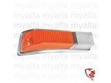 Knipperlichtglas  GT Bertone Bj.1970-77 oranje/wit voor rechts CARELLO