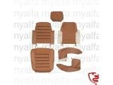 Stoelbekleding 1750GTV 1e serie, skai bruin (wildschwein) 574/577 rechts Stoelbekleding 1750GTV 1e serie, skai bruin (wildschwein) 574/577 rechts