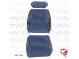 Stoelbekleding 2000 GTV, skai/stof, donkerblauw/donkerblauw, 562/666