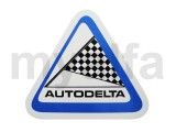 Sticker "Autodelta" 110 x 100 